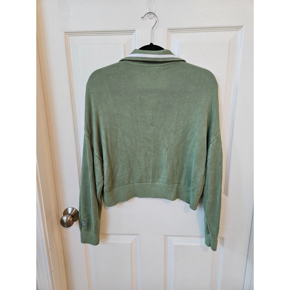 PINK Victoria’s Secret Cropped Rugby Collar Sweater Oversized
Size Large - Picture 3 of 8